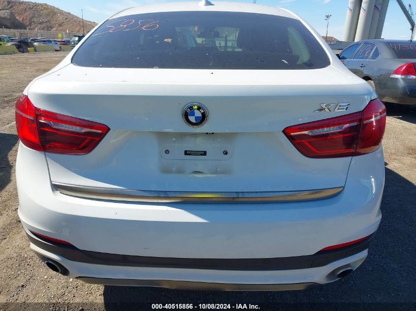 2015 BMW X6 xDrive35I VIN: 5UXKU2C51F0F95662 Lot: 40515856