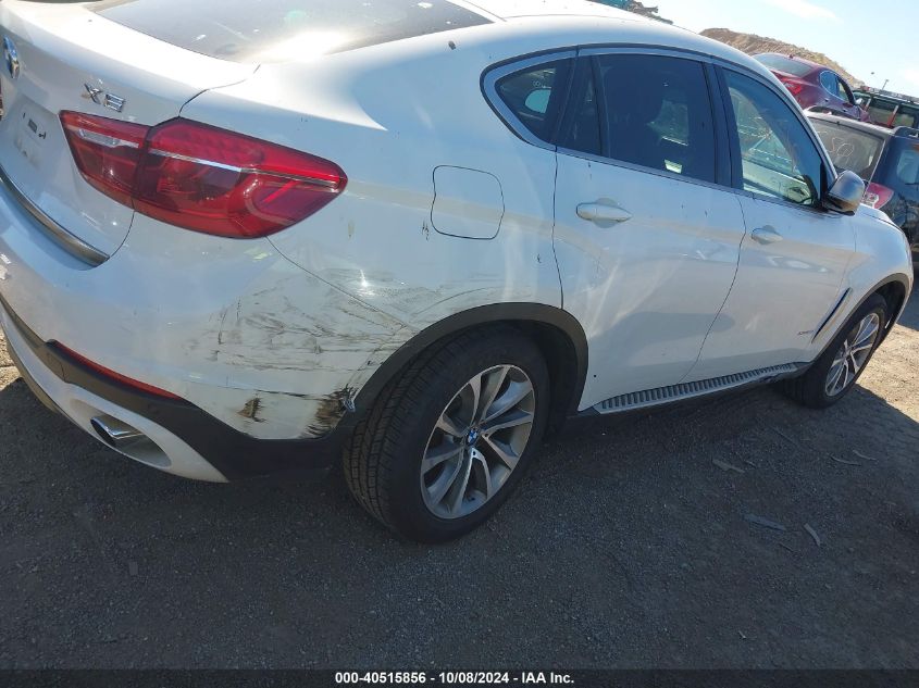 2015 BMW X6 xDrive35I VIN: 5UXKU2C51F0F95662 Lot: 40515856