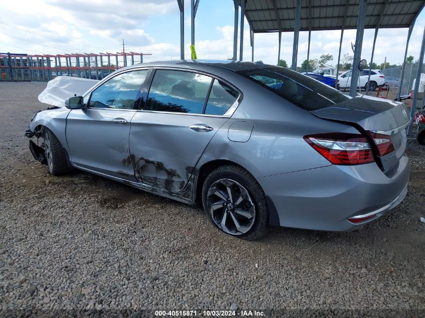 1HGCR3F0XHA017536 2017 Honda Accord Ex-L V6