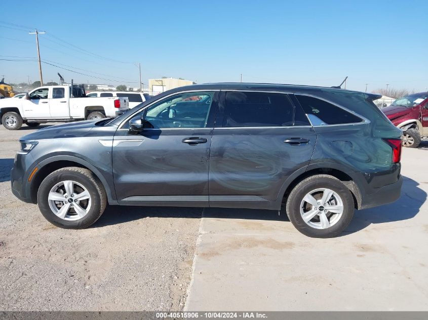 2022 Kia Sorento Lx VIN: 5XYRGDLC1NG105602 Lot: 40515906