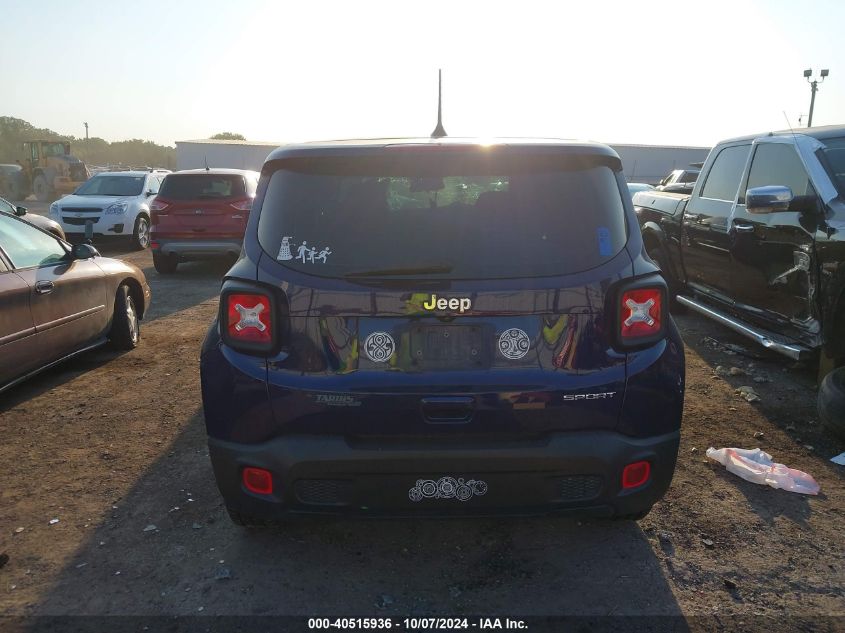 2020 Jeep Renegade Sport VIN: ZACNJAAB5LPM05727 Lot: 40515936