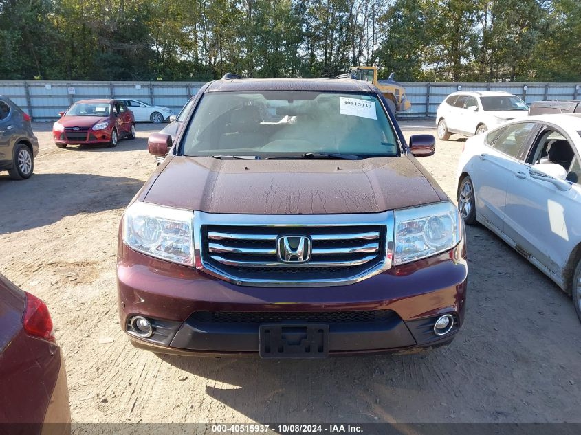 5FNYF4H94FB040300 2015 Honda Pilot Touring