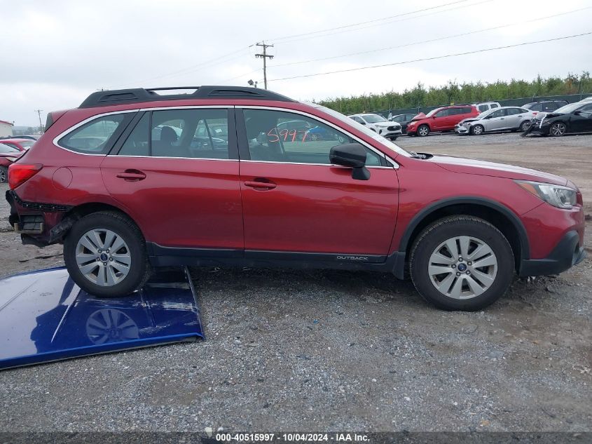 2018 Subaru Outback 2.5I VIN: 4S4BSAAC2J3328310 Lot: 40515997