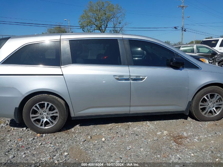 2011 Honda Odyssey Ex-L VIN: 5FNRL5H66BB028247 Lot: 40516004