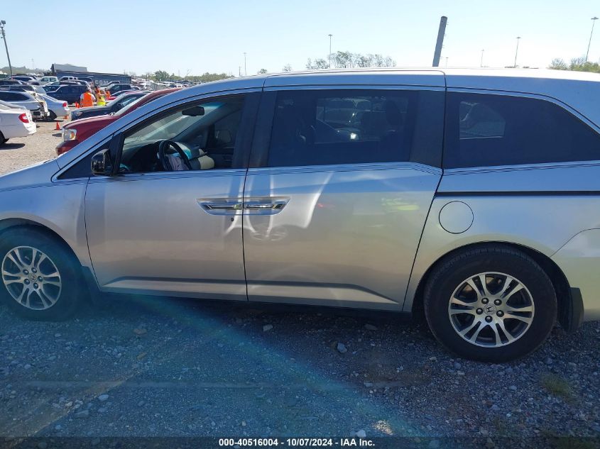 2011 Honda Odyssey Ex-L VIN: 5FNRL5H66BB028247 Lot: 40516004