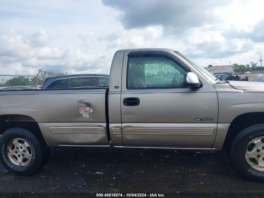 2000 Chevrolet Silverado 1500 Ls VIN: 1GCEK14T5YE347851 Lot: 40516074