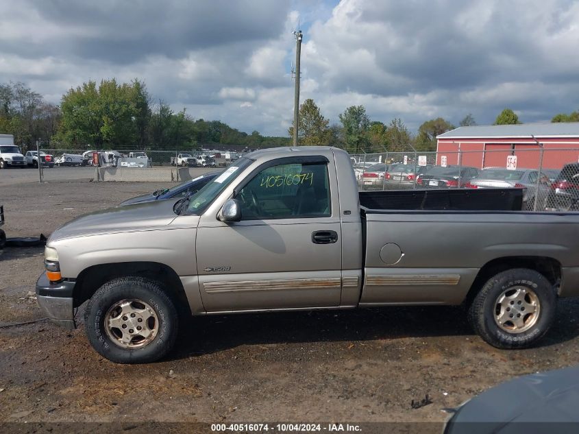 2000 Chevrolet Silverado 1500 Ls VIN: 1GCEK14T5YE347851 Lot: 40516074