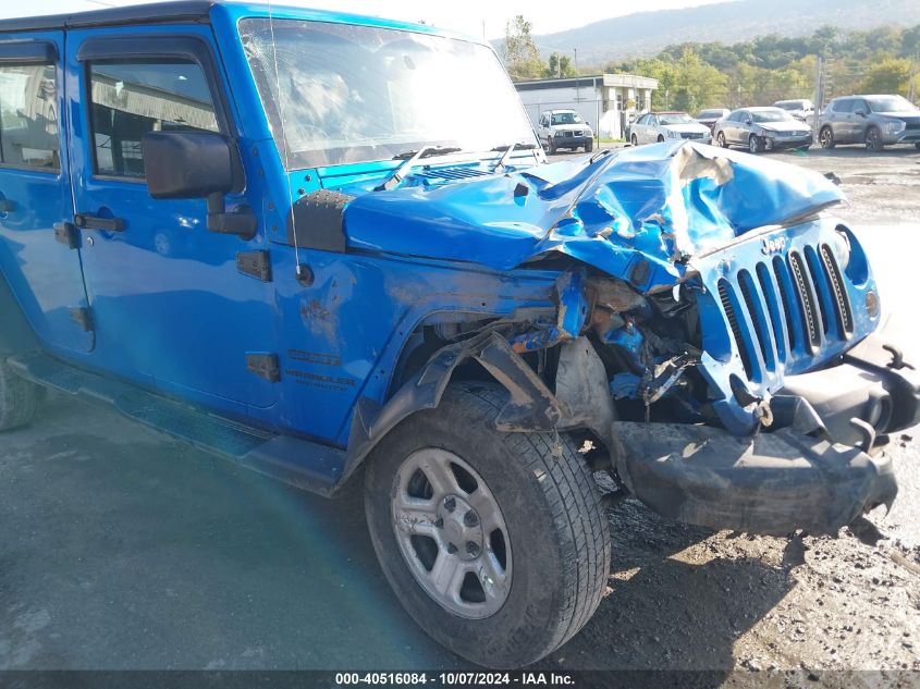 2015 Jeep Wrangler Unlimited Sport Rhd VIN: 1C4BJWKG7FL733382 Lot: 40516084