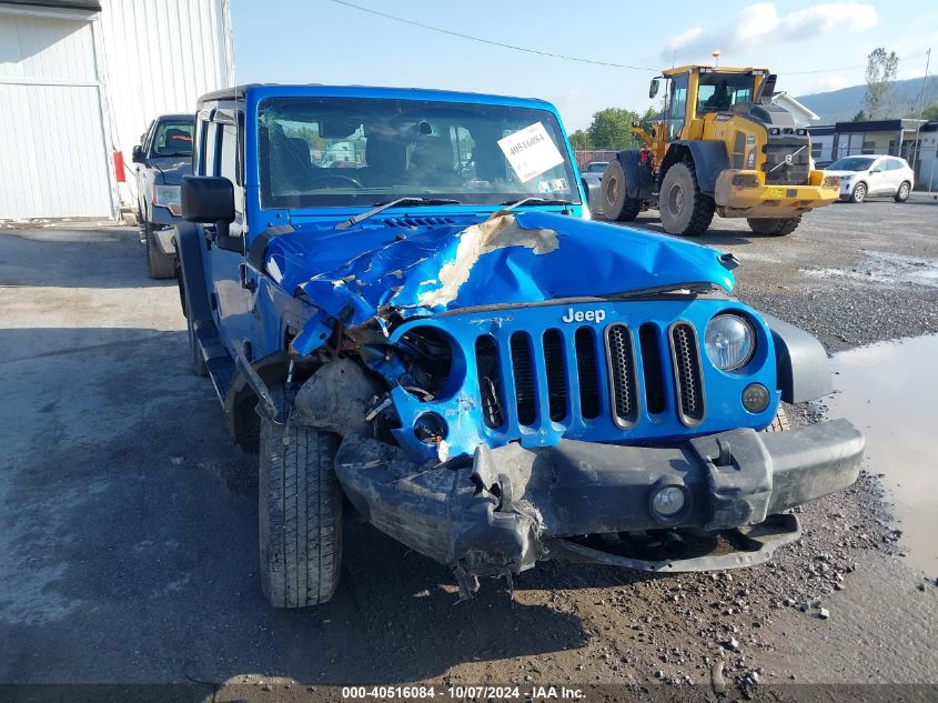 2015 Jeep Wrangler Unlimited Sport Rhd VIN: 1C4BJWKG7FL733382 Lot: 40516084