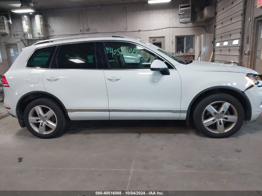 WVGEK9BP2CD008821 2012 Volkswagen Touareg Tdi Lux