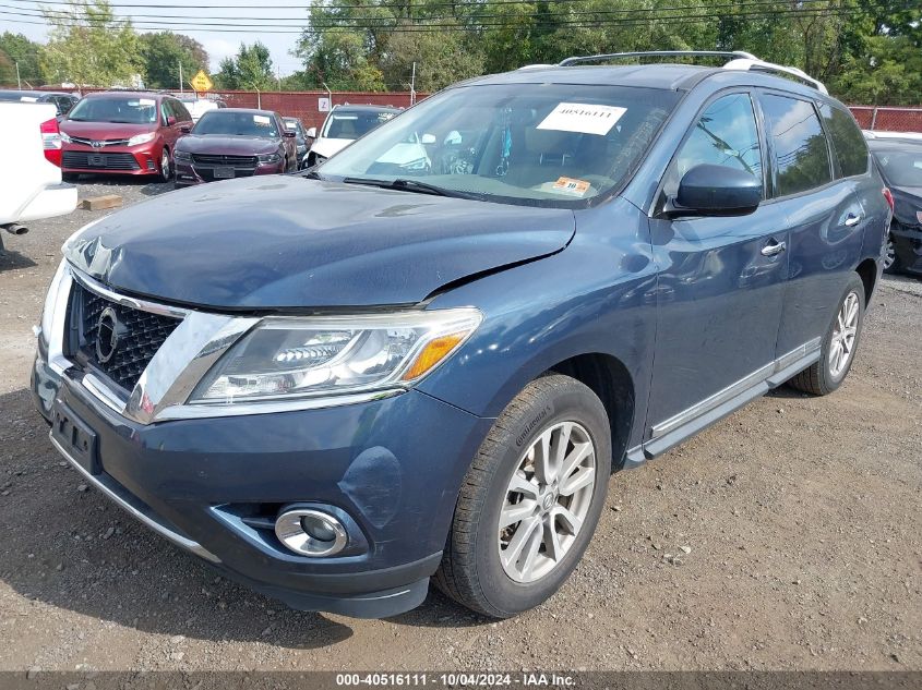 2014 Nissan Pathfinder Sl VIN: 5N1AR2MMXEC642200 Lot: 40516111