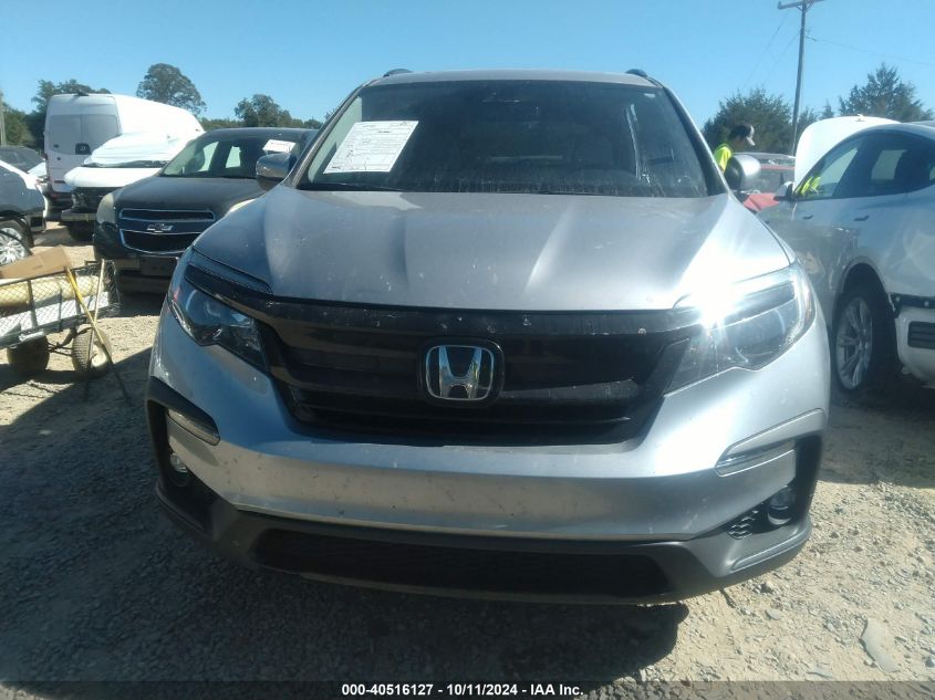 5FNYF6H26NB087163 2022 Honda Pilot Se