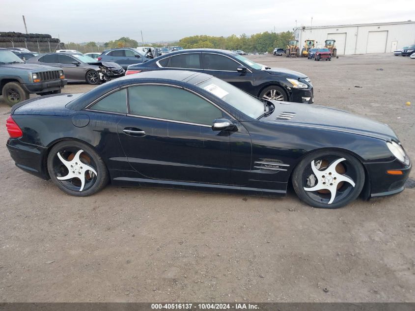 WDBSK76F55F089090 2005 Mercedes-Benz Sl 600