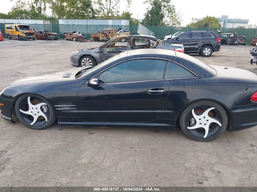 WDBSK76F55F089090 2005 Mercedes-Benz Sl 600