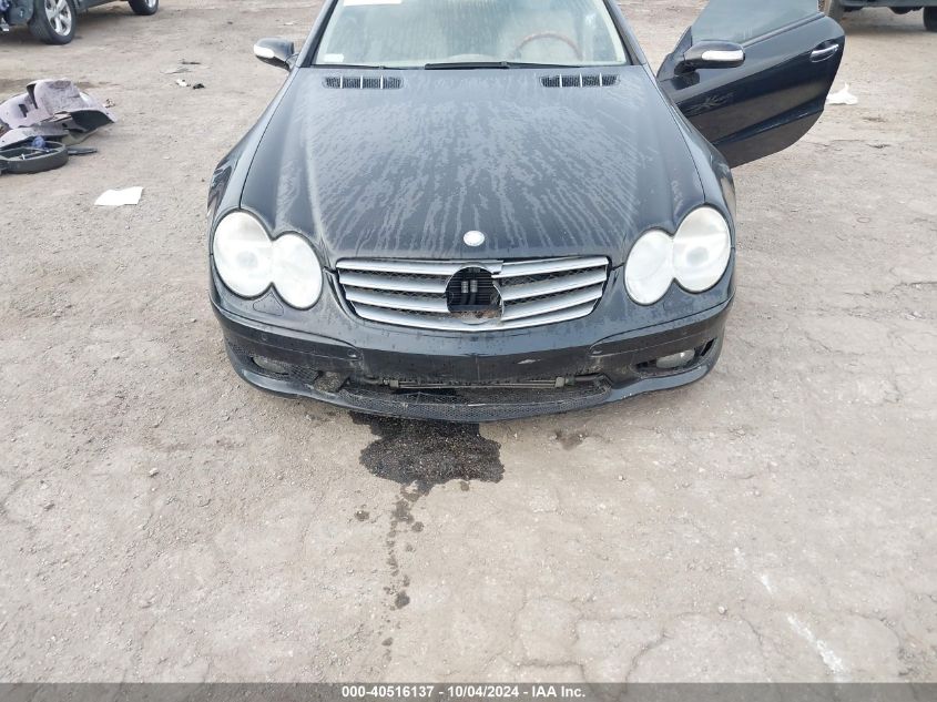 WDBSK76F55F089090 2005 Mercedes-Benz Sl 600