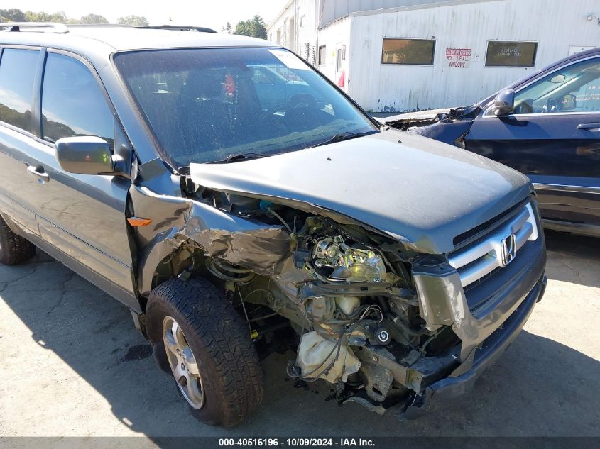 2007 Honda Pilot Ex-L VIN: 5FNYF18537B022397 Lot: 40516196