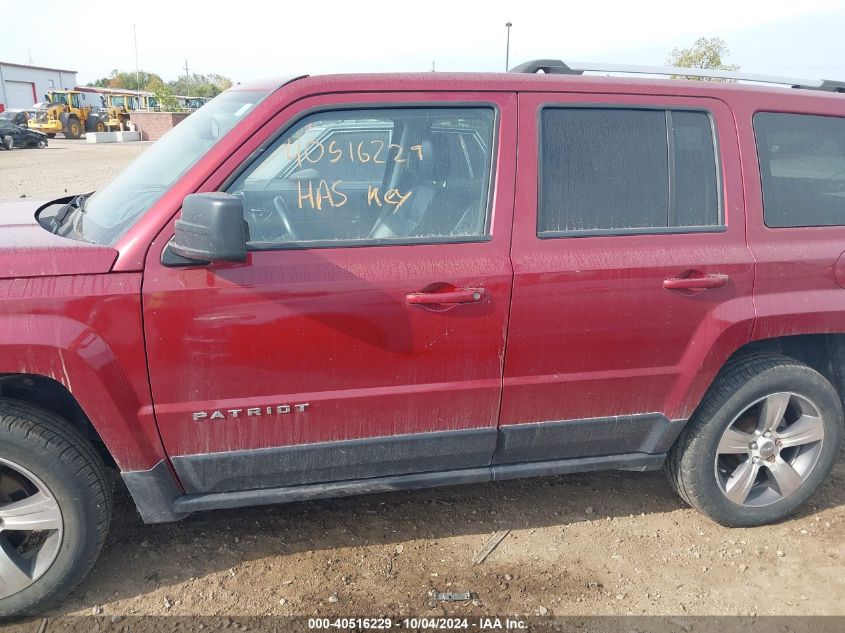 2016 Jeep Patriot High Altitude Edition VIN: 1C4NJRFB2GD580225 Lot: 40516229