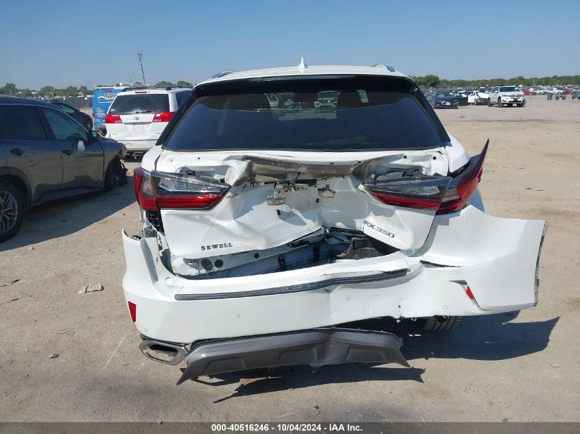 2017 Lexus Rx 350 VIN: 2T2ZZMCA4HC043455 Lot: 40516246