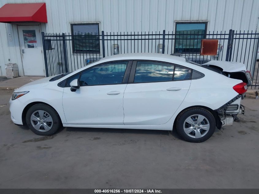 2016 Chevrolet Cruze Ls Auto VIN: 1G1BC5SM3G7297658 Lot: 40516256