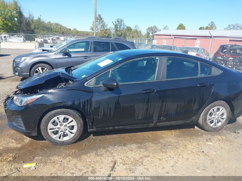 1G1BJ5SM9K7105593 2019 Chevrolet Cruze Cvt (Fleet Orders Only)