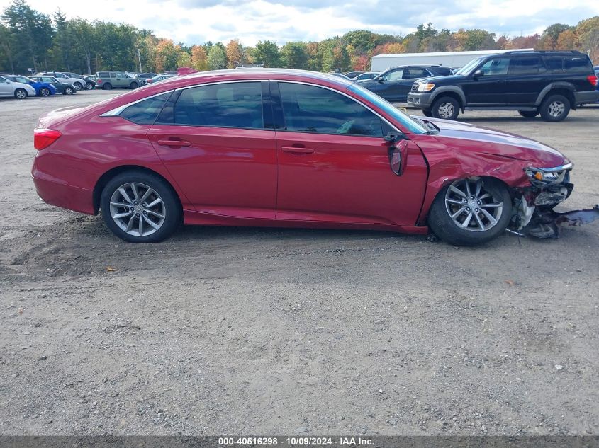 2021 Honda Accord Lx VIN: 1HGCV1F15MA025434 Lot: 40516298