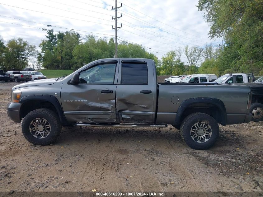 2006 Dodge Ram 2500 Slt/Trx4 Off Road/Sport/Power Wagon VIN: 1D7KS28C76J134901 Lot: 40516299