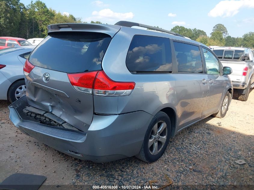 VIN JTJBM7FX8H5164120 2011 TOYOTA SIENNA no.4