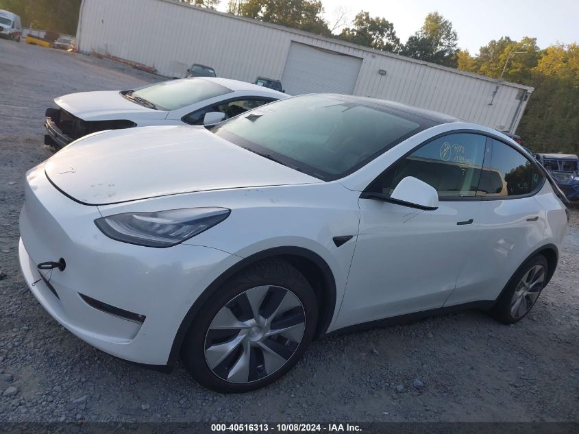 2021 Tesla Model Y Long Range Dual Motor All-Wheel Drive VIN: 5YJYGAEE0MF188311 Lot: 40516313