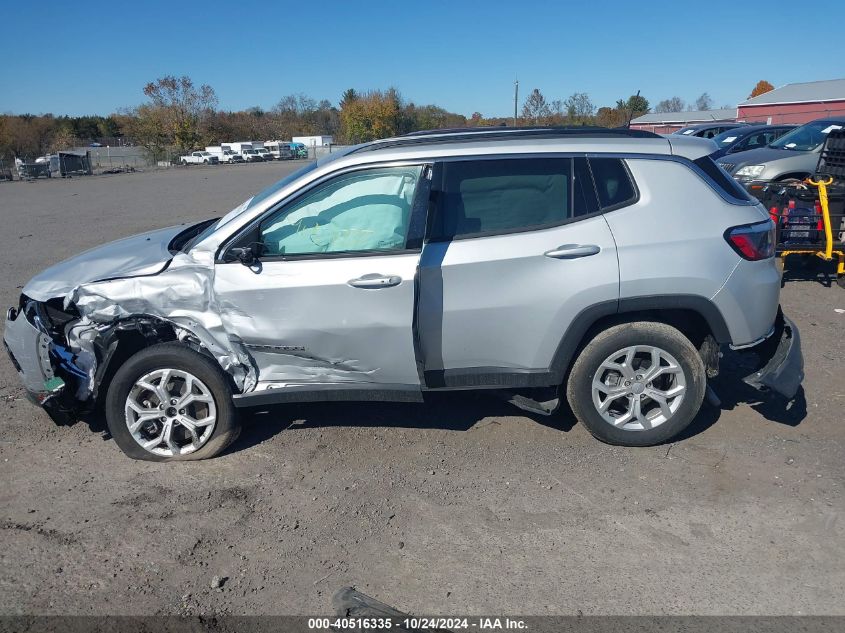 2024 Jeep Compass Latitude 4X4 VIN: 3C4NJDBN4RT113470 Lot: 40516335