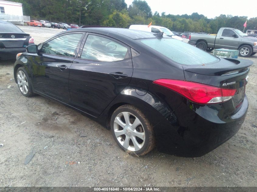 VIN 5NPDH4AEXDH273953 2013 Hyundai Elantra, Limited no.3