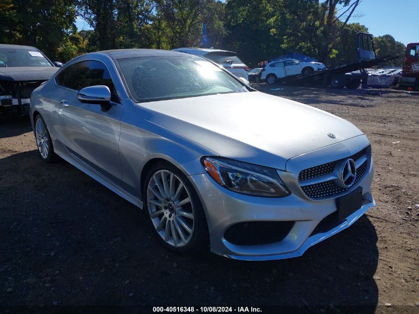 WDDWJ4JB6JF668940 2018 MERCEDES-BENZ C CLASS - Image 1