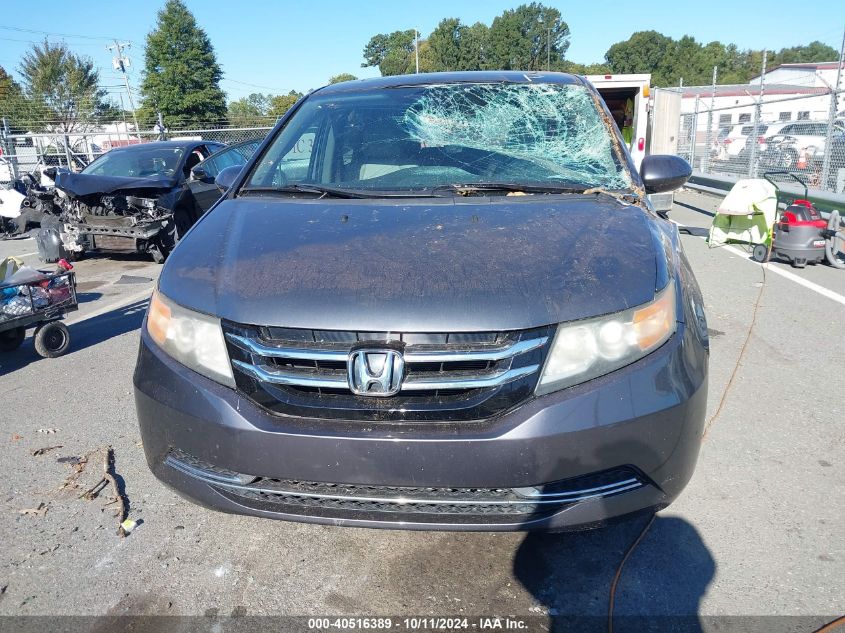 5FNRL5H6XEB099889 2014 Honda Odyssey Exl