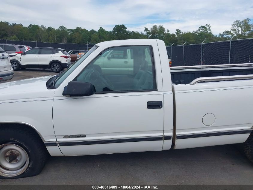 1998 Chevrolet C1500 Fleetside W/T VIN: 1GCEC14W2WZ277884 Lot: 40516409