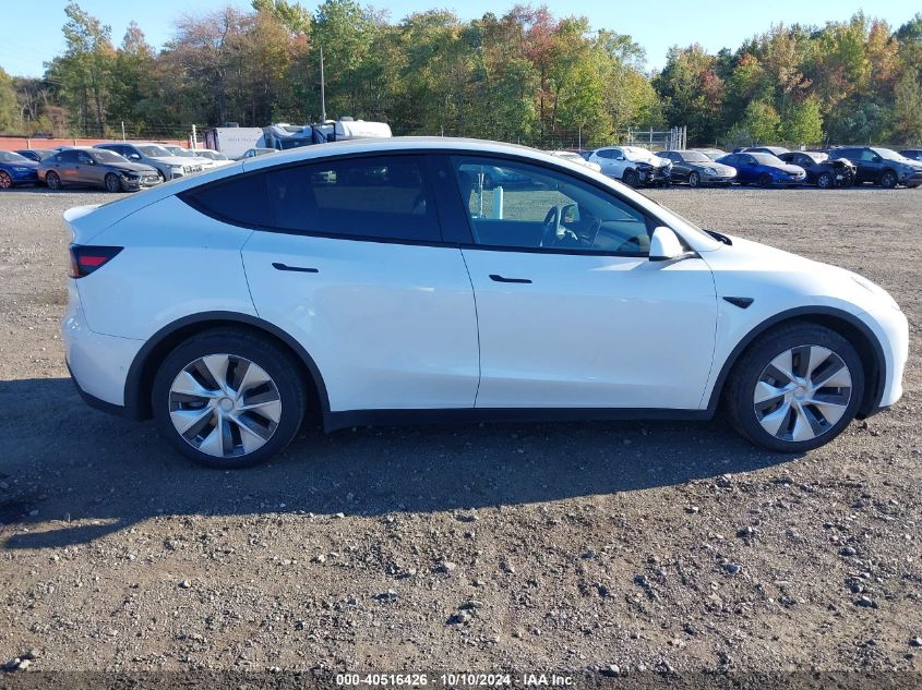 2021 Tesla Model Y Long Range Dual Motor All-Wheel Drive VIN: 5YJYGDEE3MF208620 Lot: 40516426