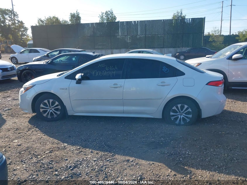 2021 TOYOTA COROLLA VIN: JTDEAMDE5MJ016890