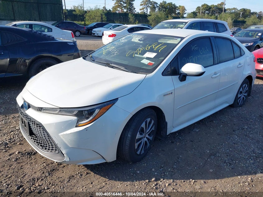 2021 TOYOTA COROLLA VIN: JTDEAMDE5MJ016890