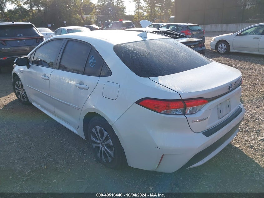 2021 TOYOTA COROLLA VIN: JTDEAMDE5MJ016890