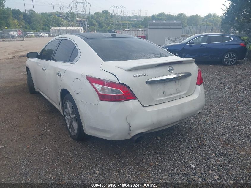 2010 Nissan Maxima 3.5 Sv VIN: 1N4AA5AP0AC852235 Lot: 40516458