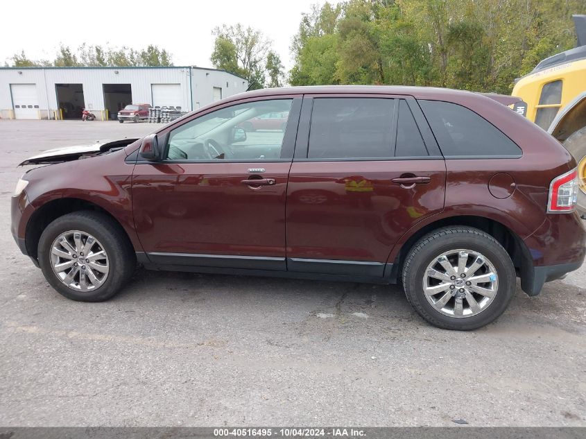 2009 Ford Edge Sel VIN: 2FMDK48C29BA44607 Lot: 40516495