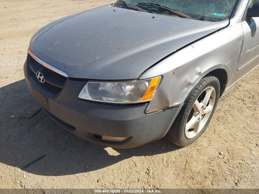 5NPEU46F17H171088 2007 Hyundai Sonata Limited/Se V6