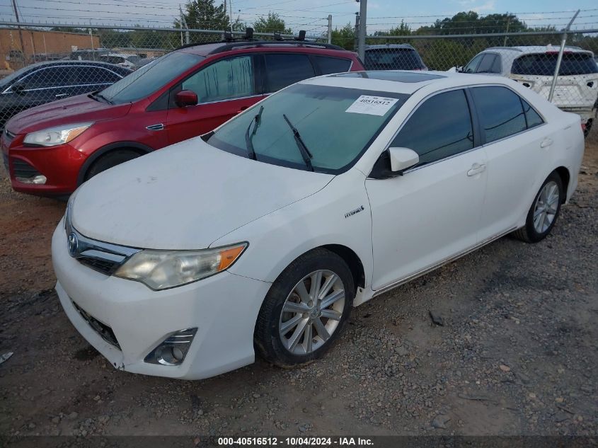 VIN 4T1BD1FK7EU113595 2014 Toyota Camry, Hybrid Xle no.2