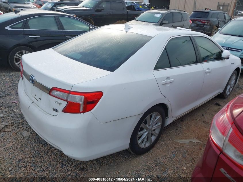 VIN 4T1BD1FK7EU113595 2014 Toyota Camry, Hybrid Xle no.4