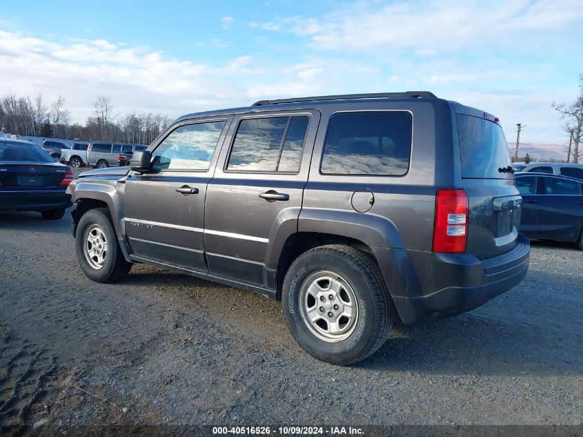 VIN 1C4NJPBB8FD186043 2015 JEEP PATRIOT no.3