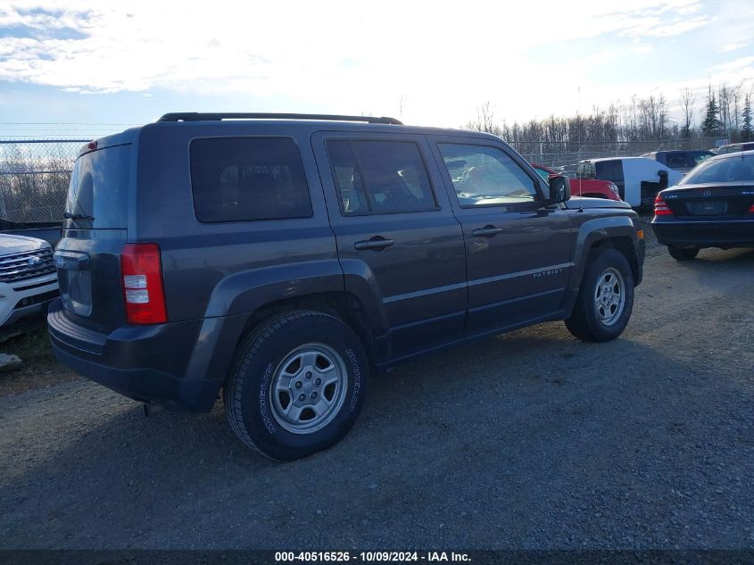 VIN 1C4NJPBB8FD186043 2015 JEEP PATRIOT no.4