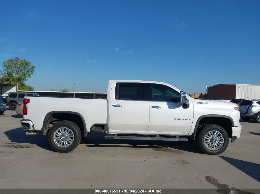 2020 Chevrolet Silverado 2500Hd 4Wd Standard Bed High Country VIN: 1GC4YREY6LF101462 Lot: 40516531