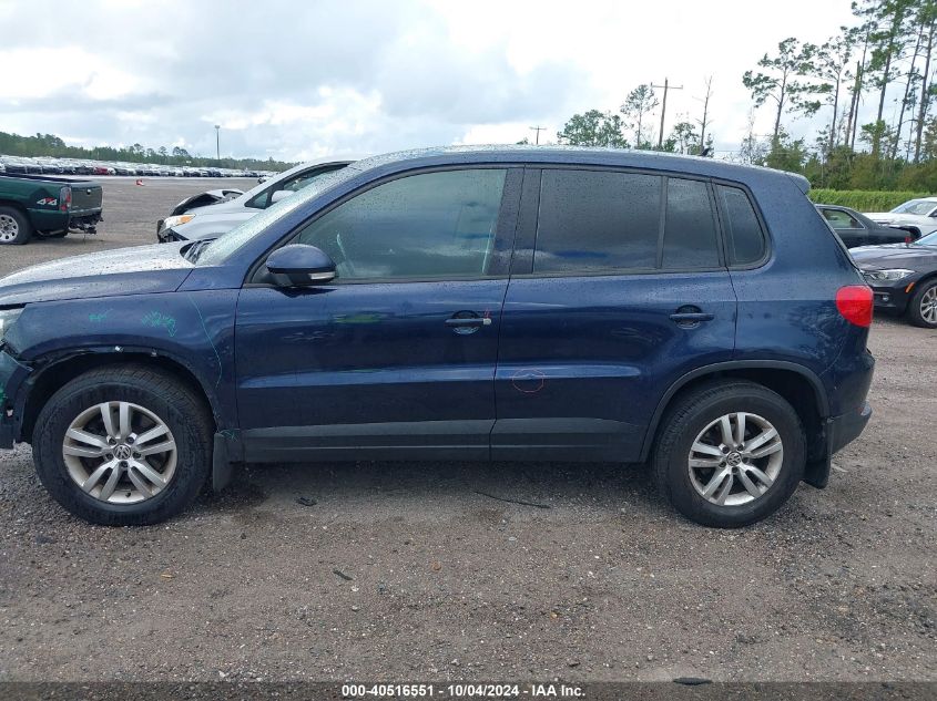 WVGBV3AX8EW517280 2014 Volkswagen Tiguan S