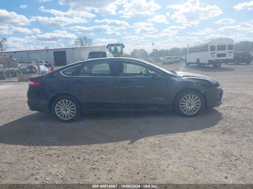 2013 Ford Fusion Se Hybrid VIN: 3FA6P0LU5DR208245 Lot: 40516567