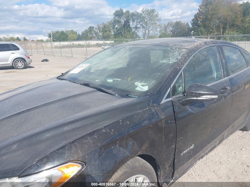 2013 Ford Fusion Se Hybrid VIN: 3FA6P0LU5DR208245 Lot: 40516567