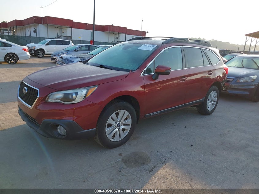2017 SUBARU OUTBACK 2.5I PREMIUM - 4S4BSAFC7H3286929