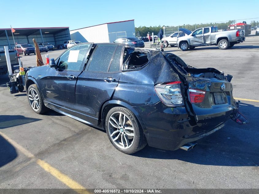 2015 BMW X3 XDRIVE28I - 5UXWX9C58F0D61861